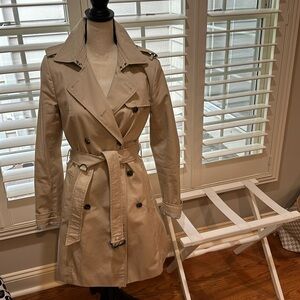 Classic British Tan Raincoat